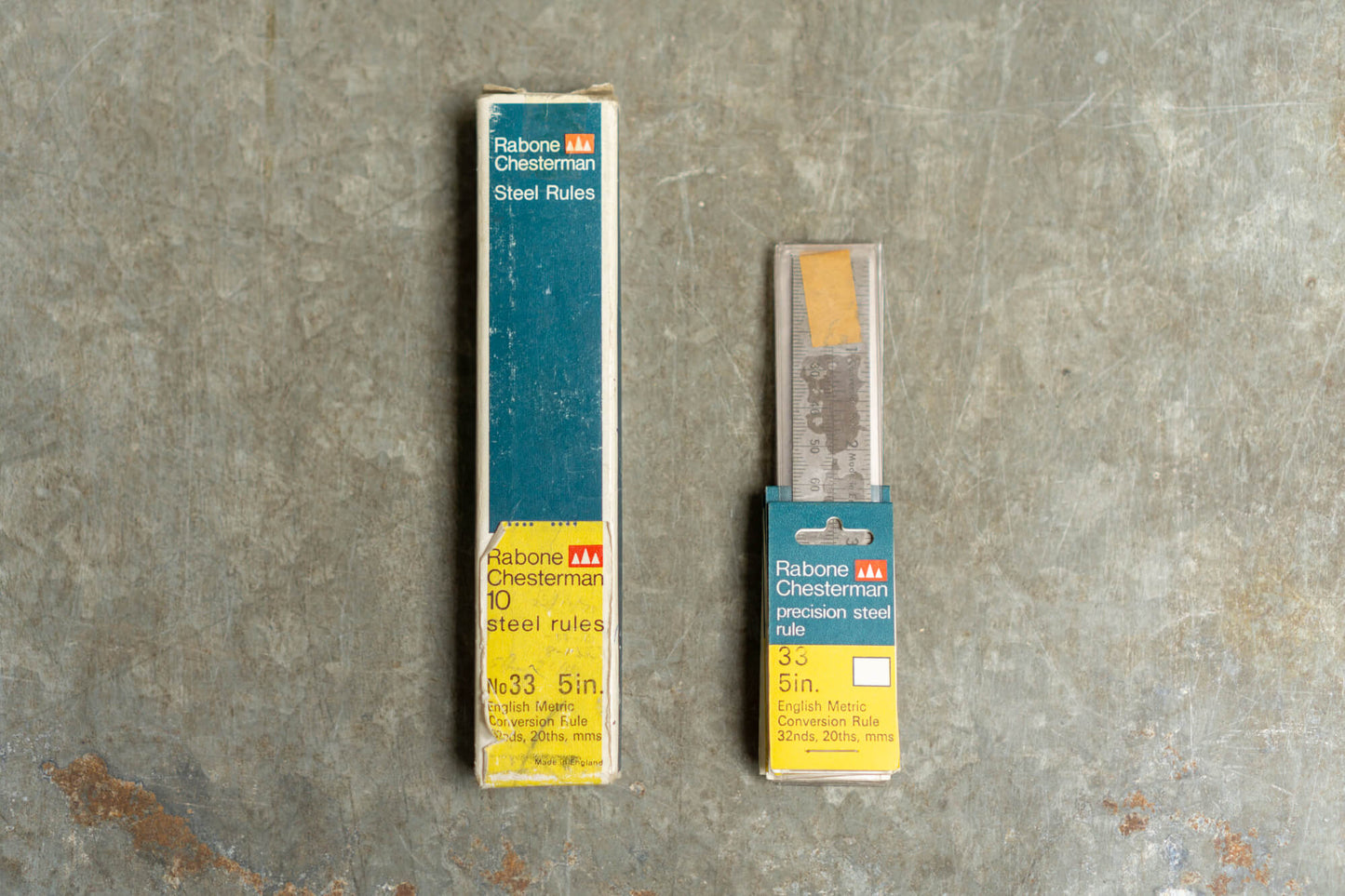 Reclaimed Steel Rules