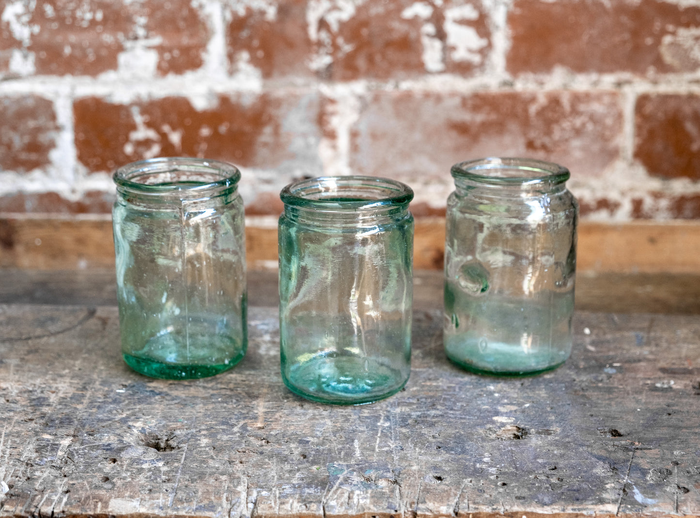 Round Glass Preserve Jars