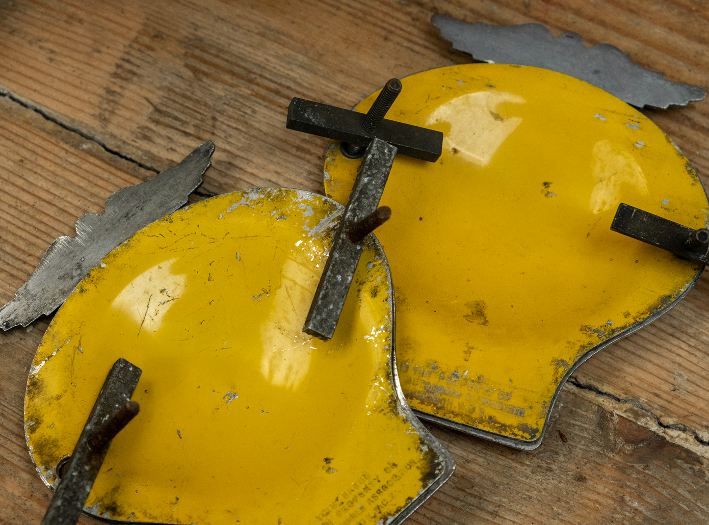 Vintage AA Car Badge