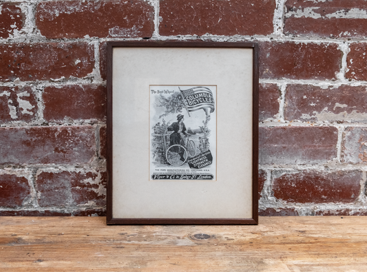Vintage Framed Columbia Bicycles Print