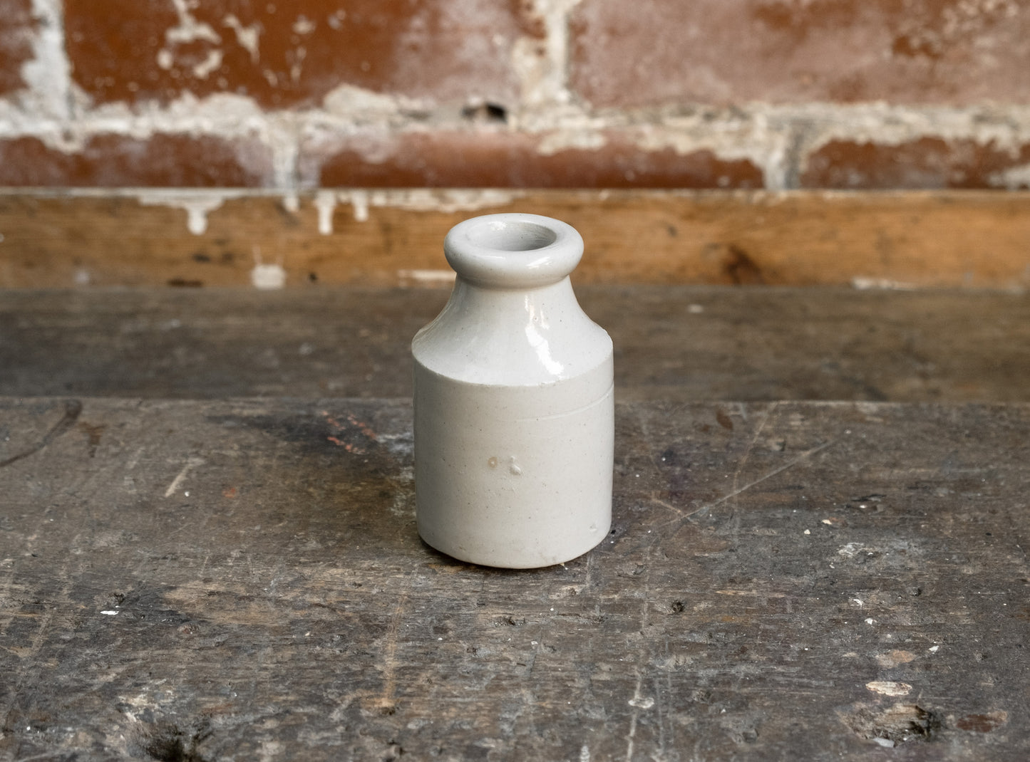 Viktorianische Tintenfässer aus Steingut