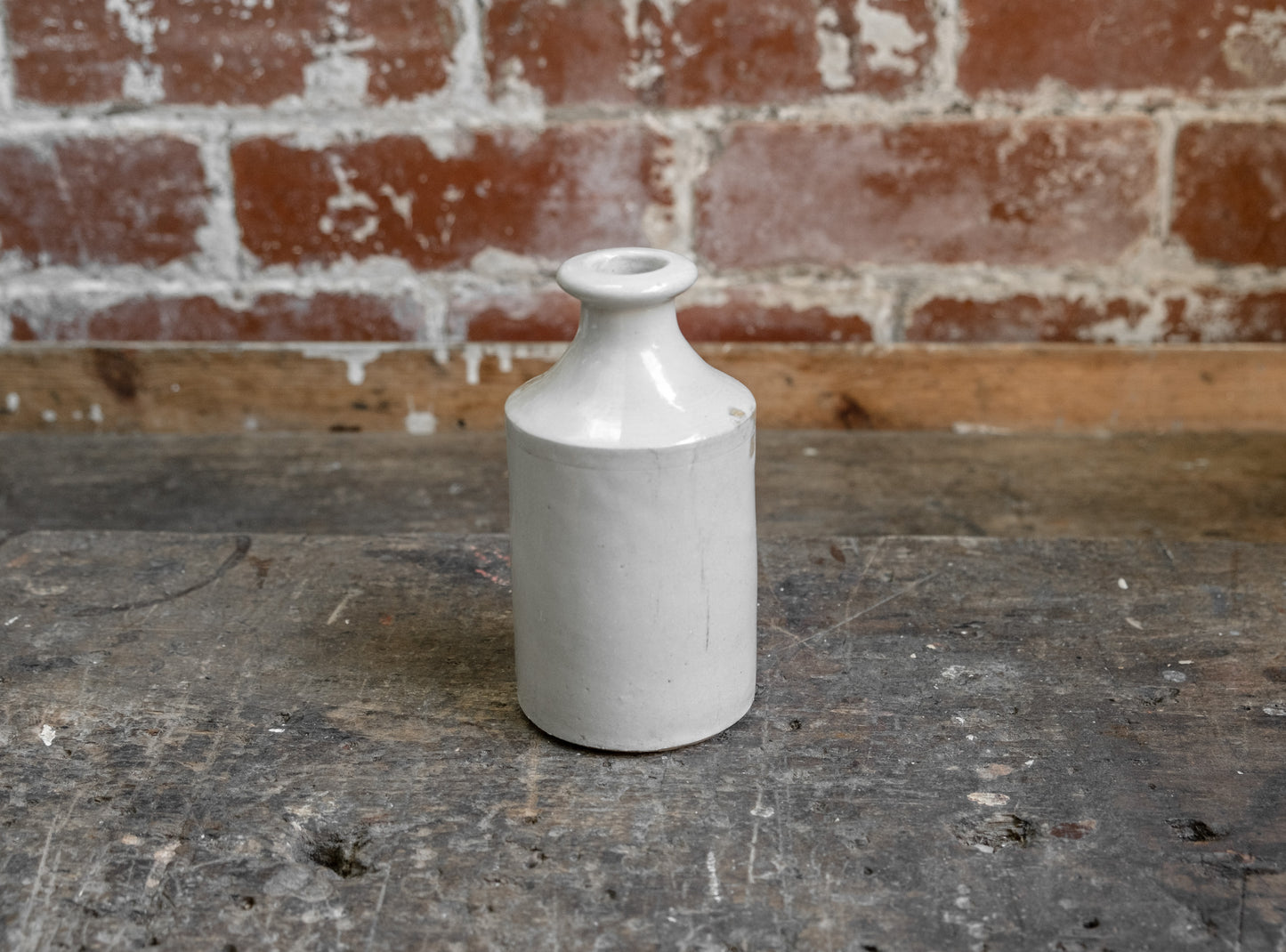 Viktorianische Tintenfässer aus Steingut