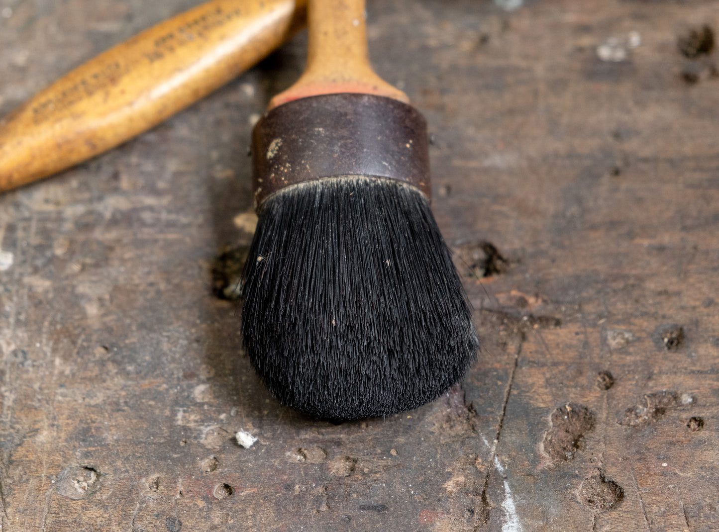 Vintage Horse Hair Brush