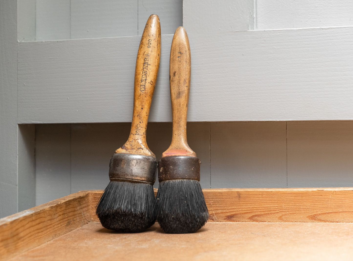 Vintage Horse Hair Brush