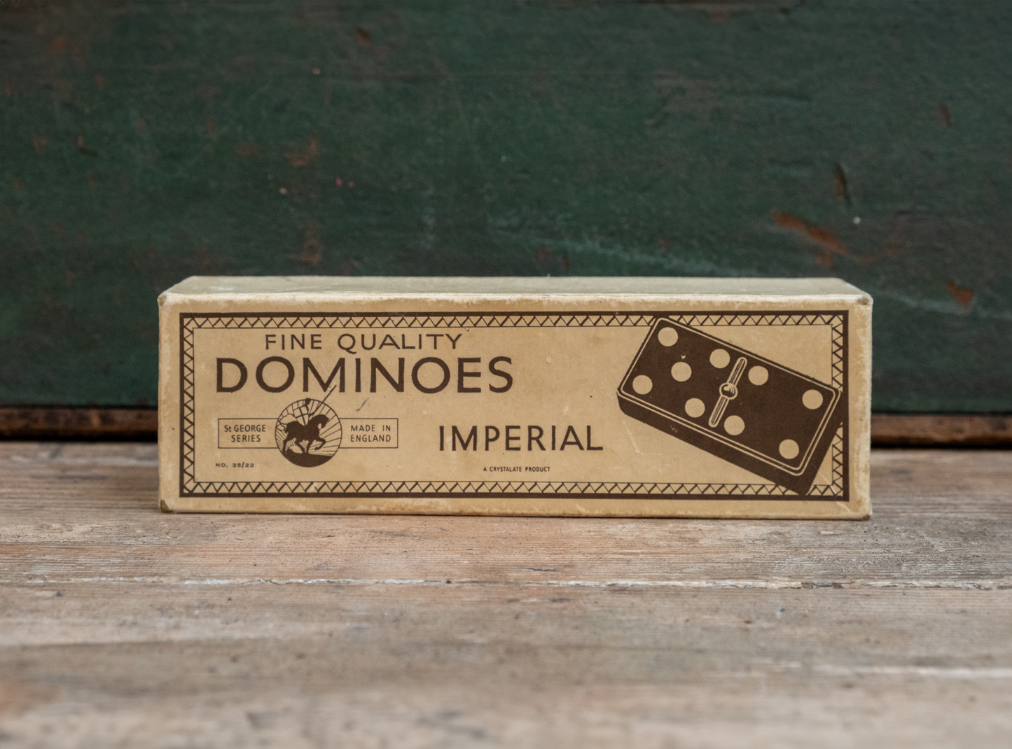 Vintage St. George Dominoes