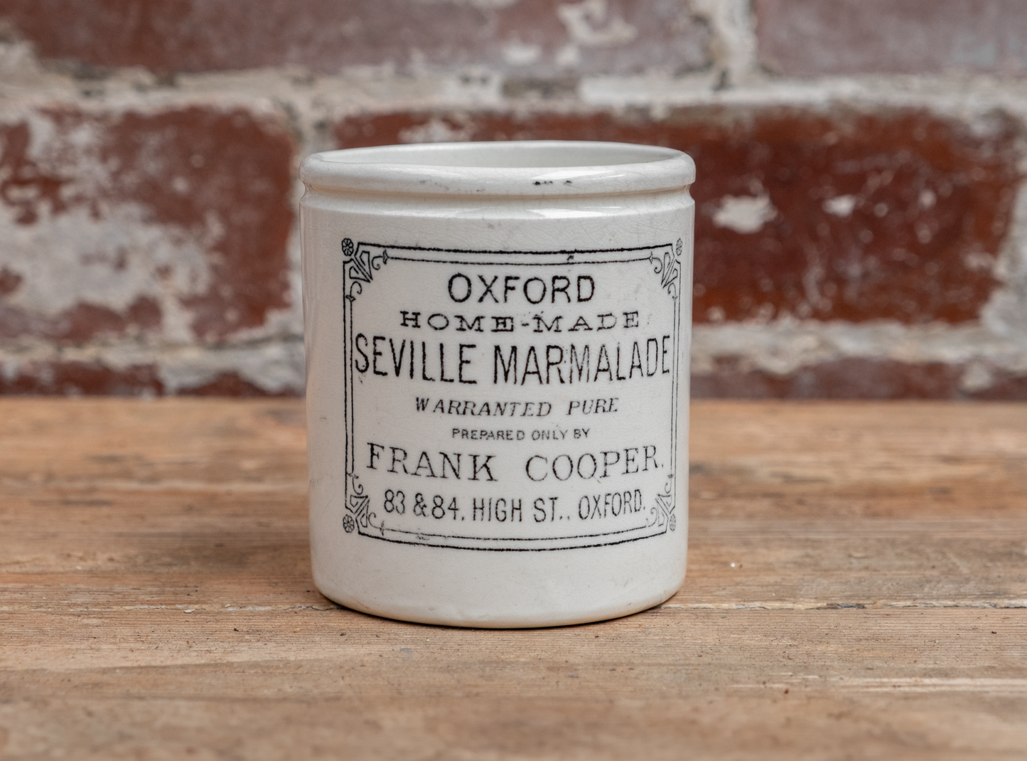 Antique Frank Cooper’s Marmalade Pot
