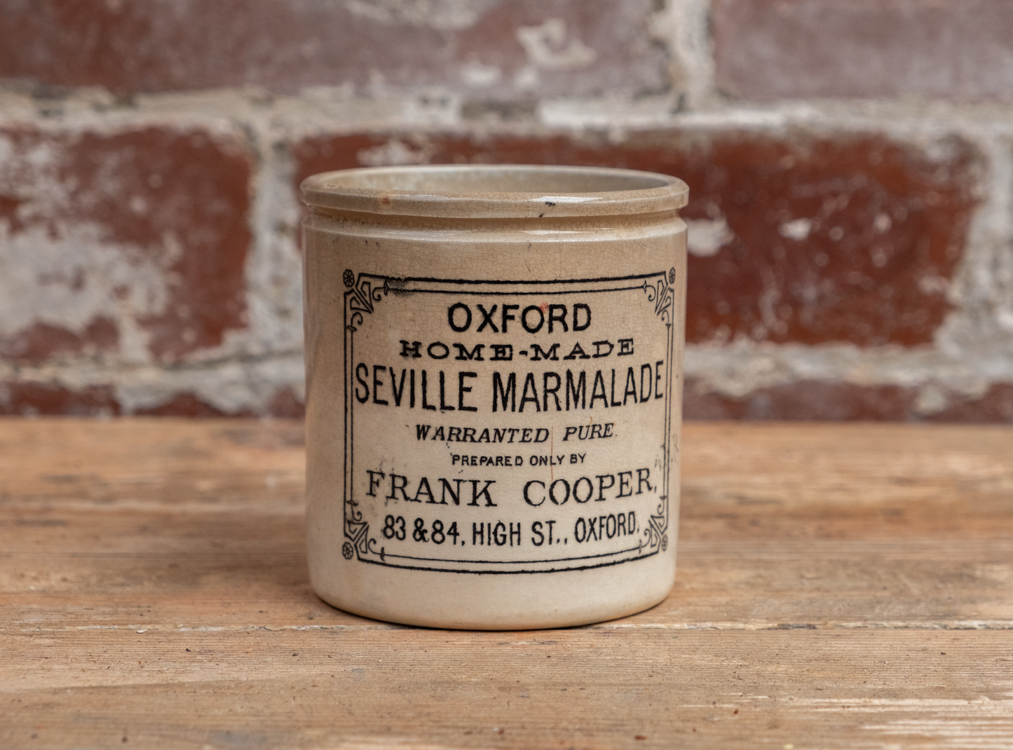 Antique Frank Cooper’s Marmalade Pot