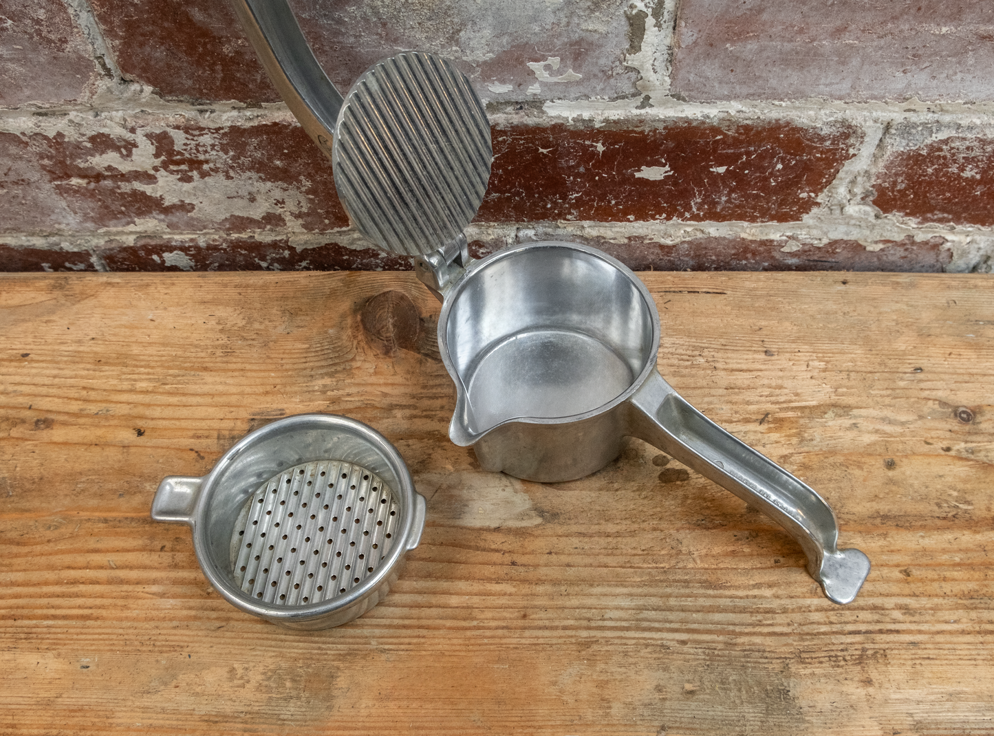 Vintage Aluminium Juicer