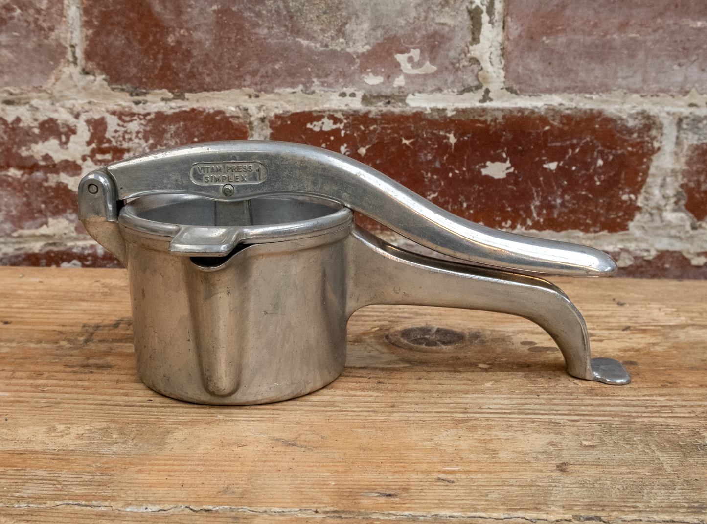 Vintage Aluminium Juicer