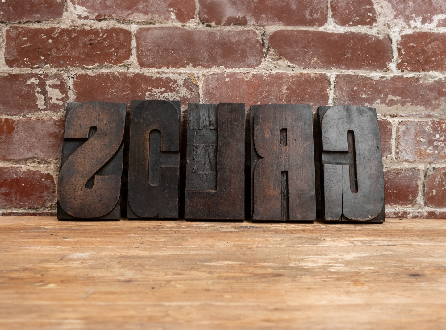 Wooden Block Letters