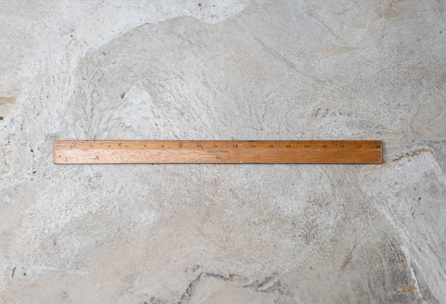 Long Wooden Rulers in Inches
