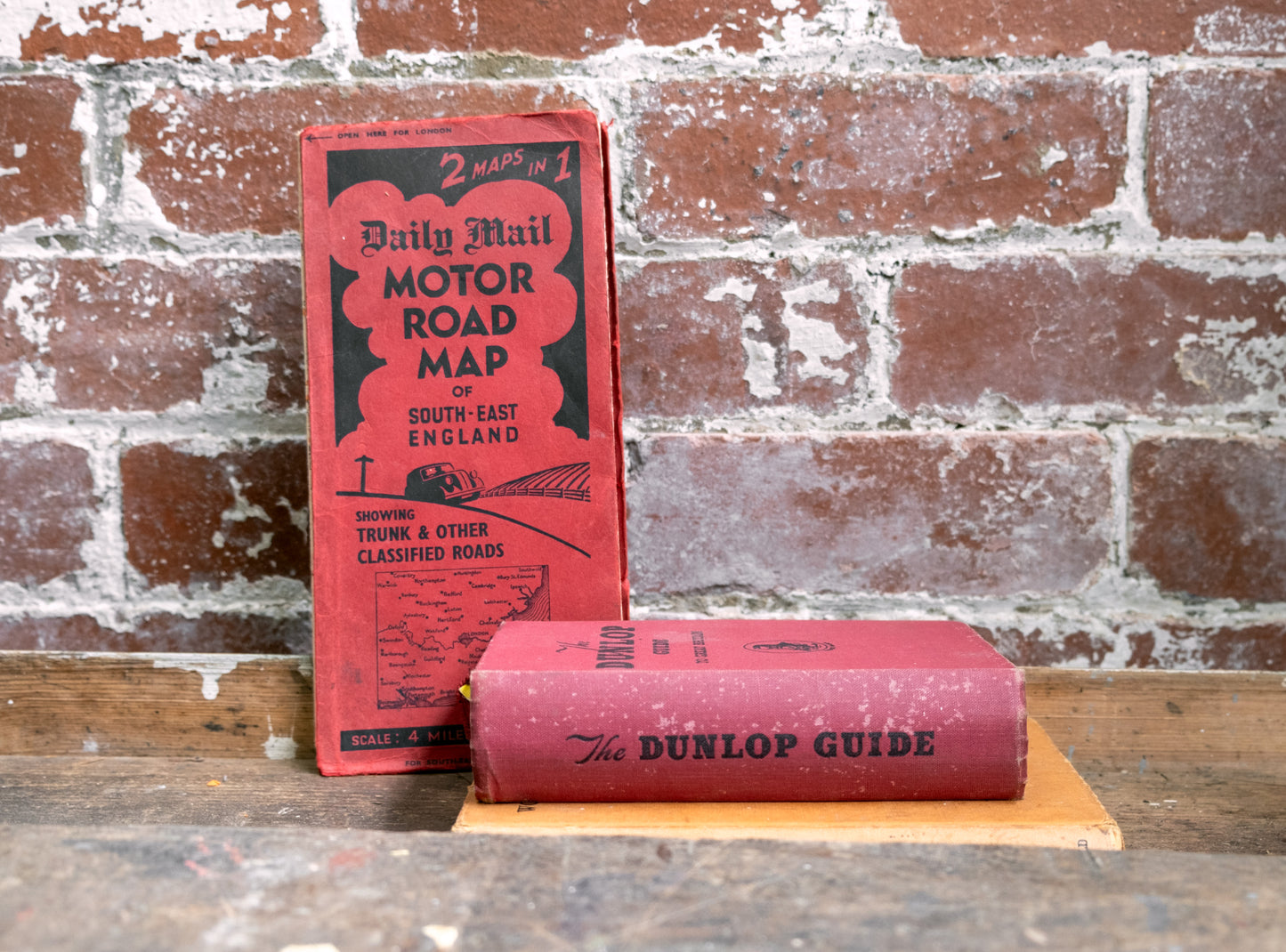 Daily Mail Motor Road Map of London