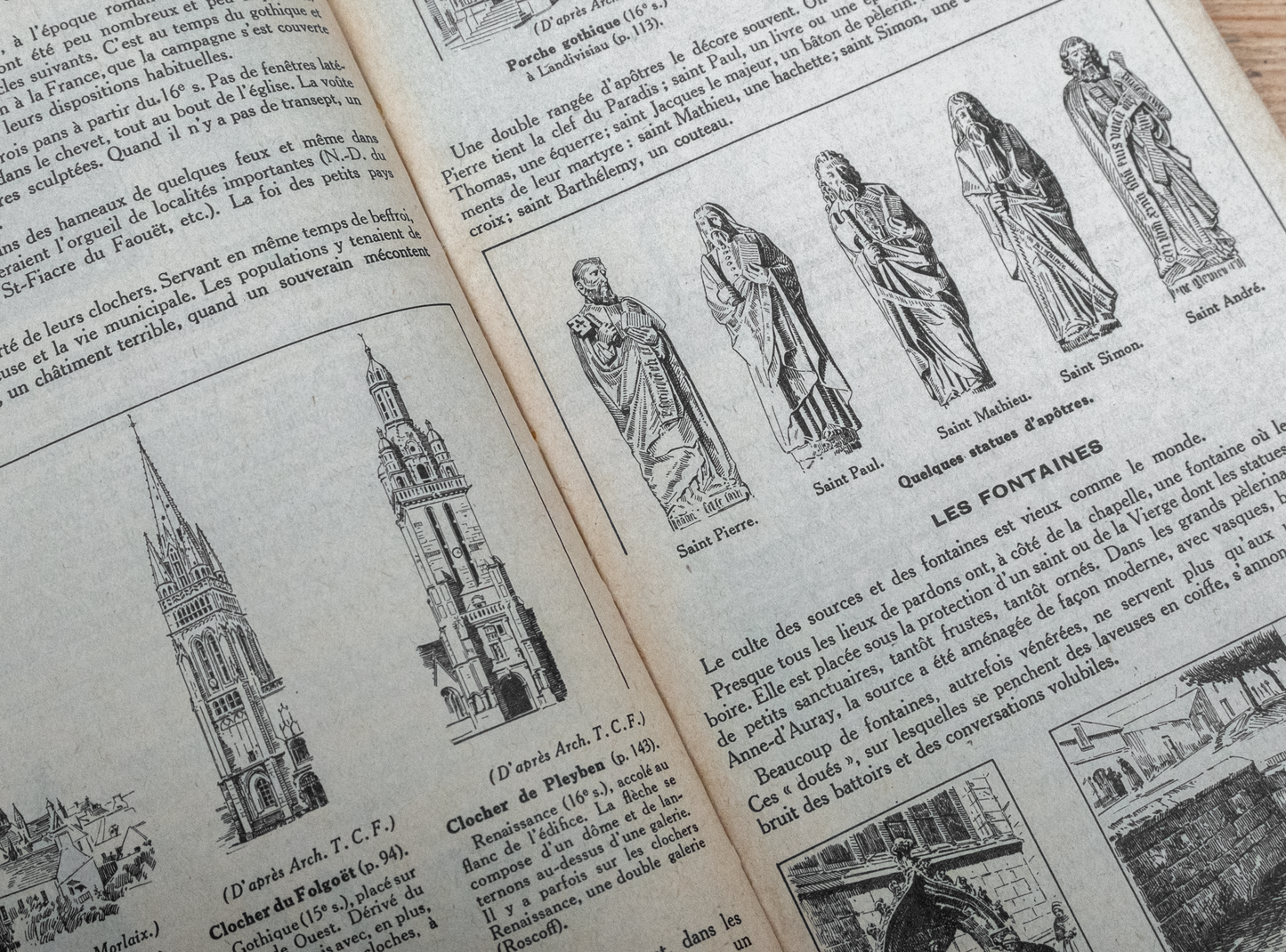 Vintage Michelin Guide of Bretagne