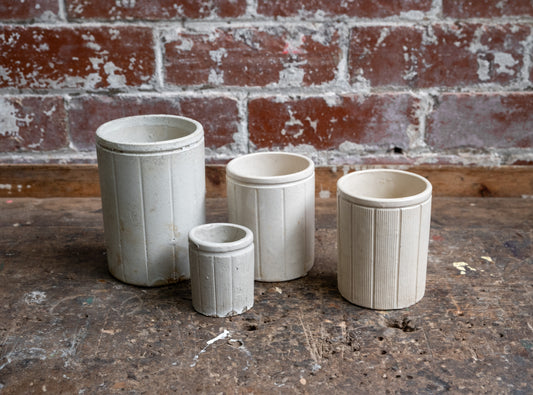 Victorian Stoneware Preserve Jars