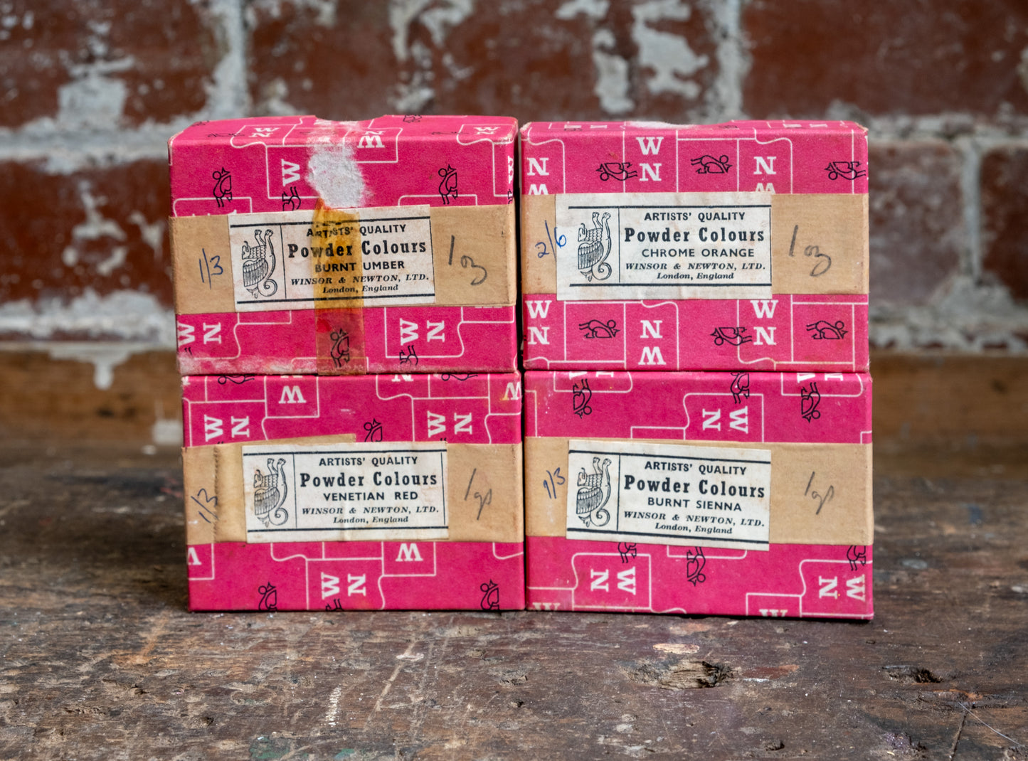 Vintage Winsor & Newton Pigments