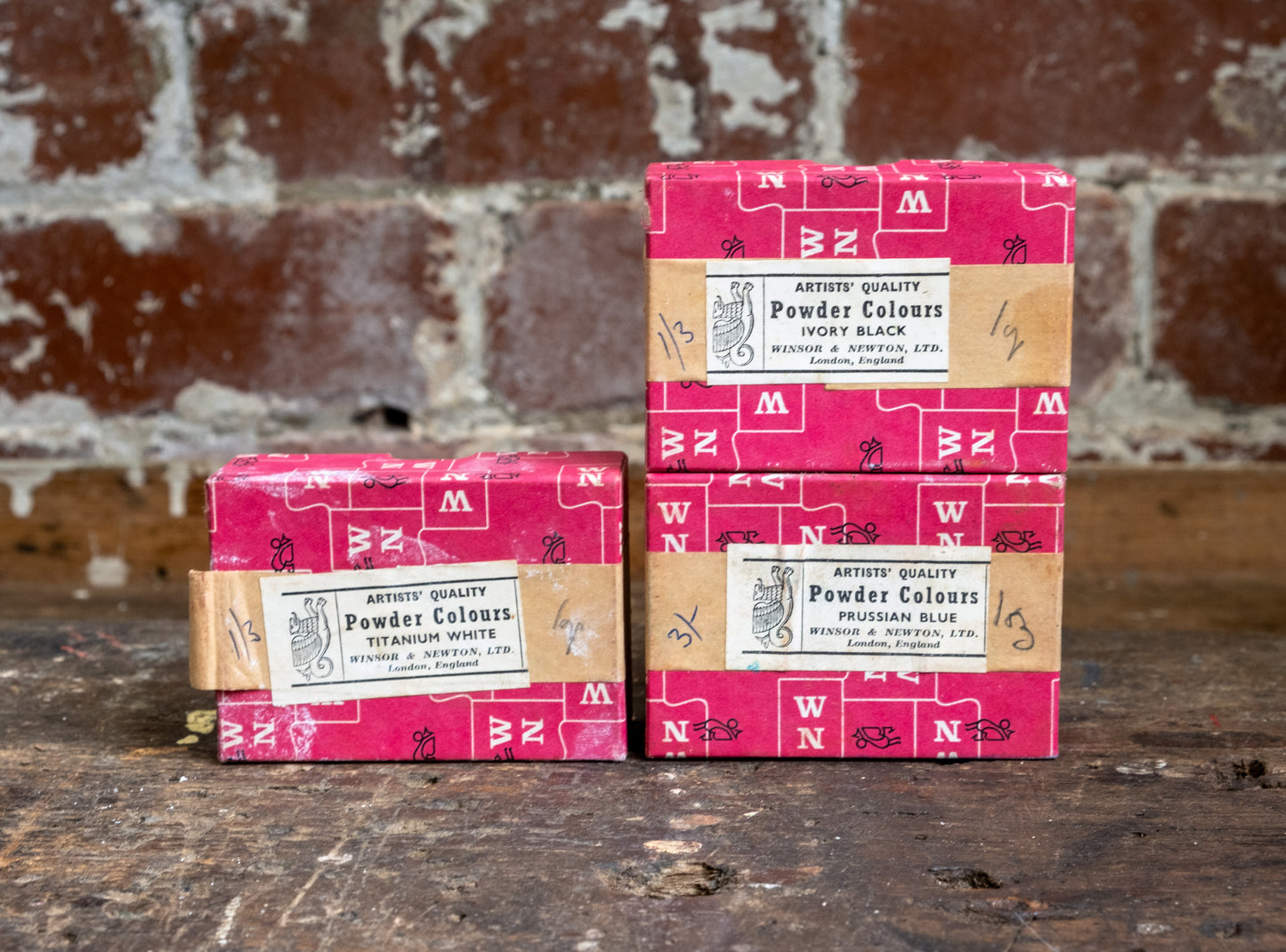 Vintage Winsor & Newton Pigments