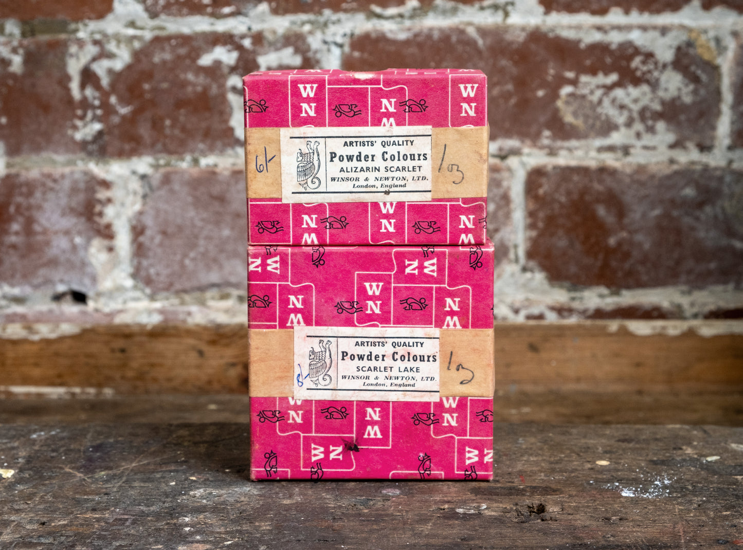 Vintage Winsor & Newton Pigments