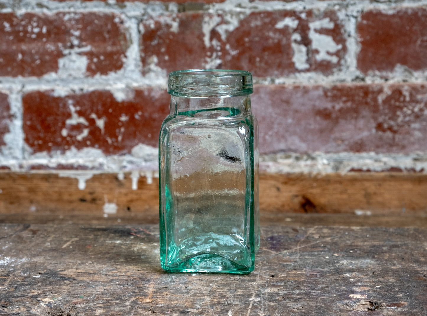 Square Victorian Preserve Jars
