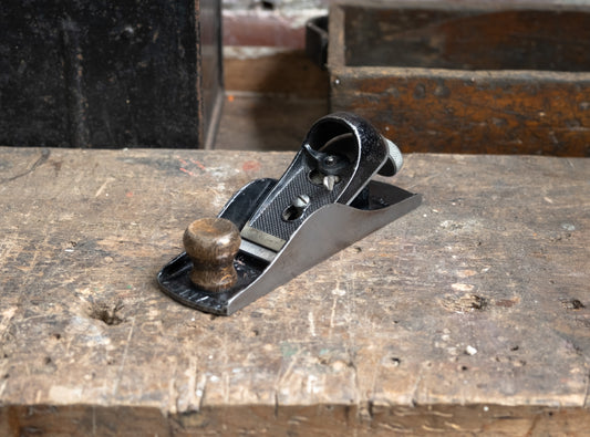 Vintage Hobelwerkzeug aus Metall