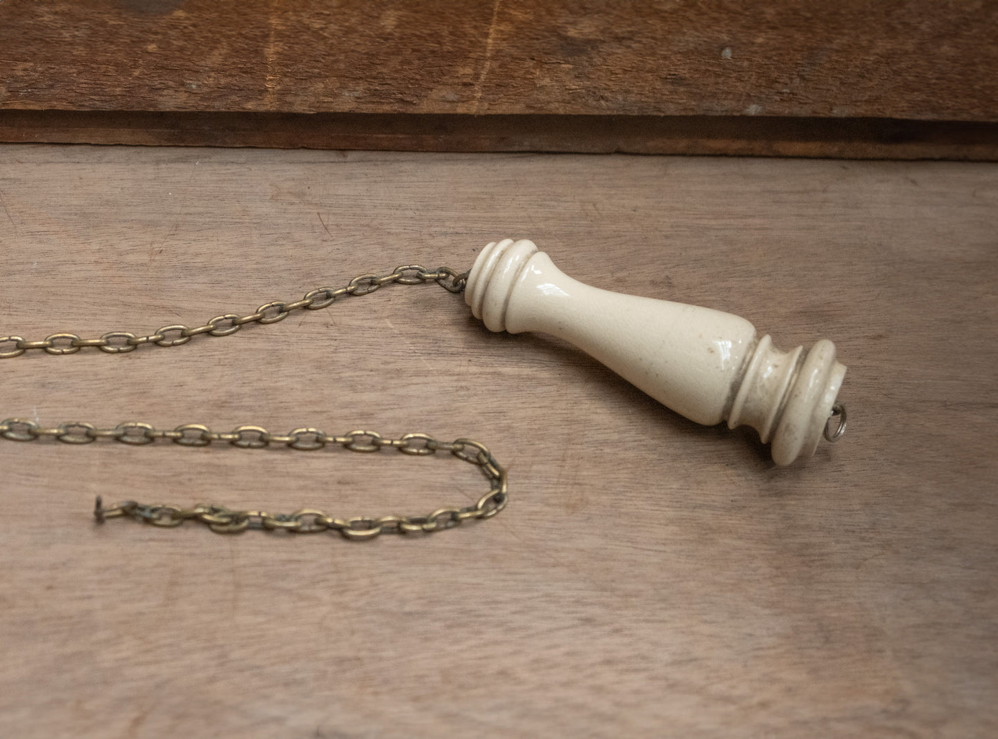 Victorian Porcelain Pull Handle