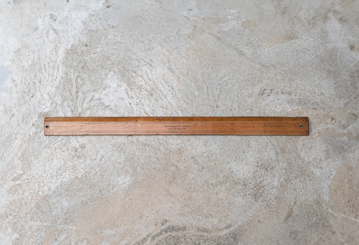 Long Wooden Rulers in Inches