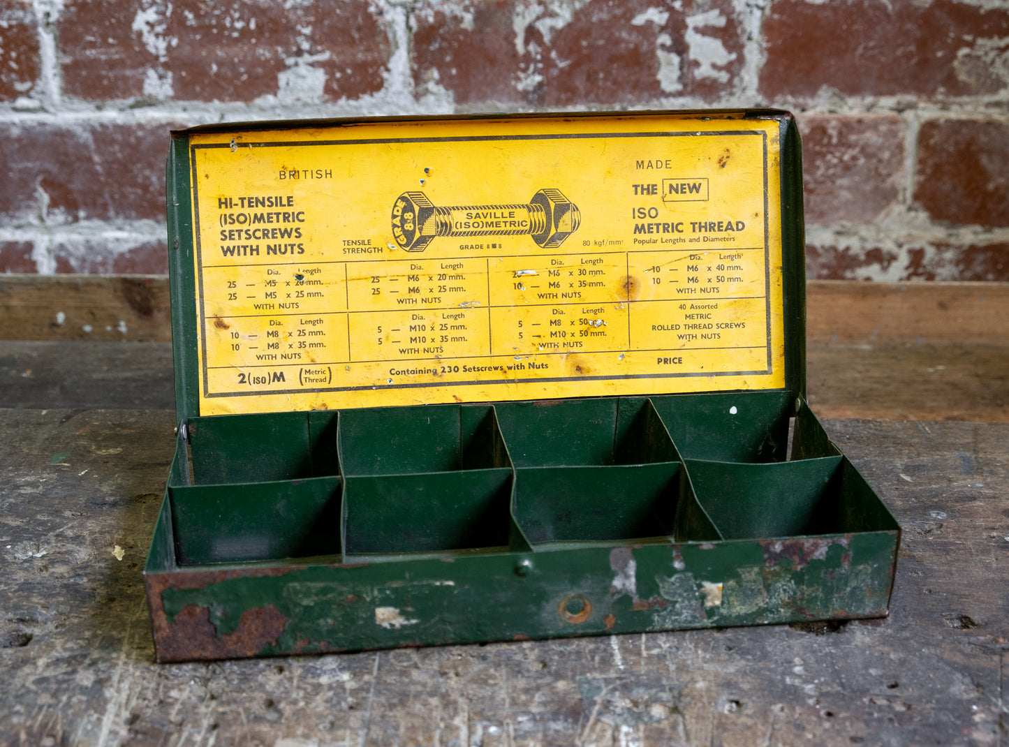 Saville Metal Tool Box