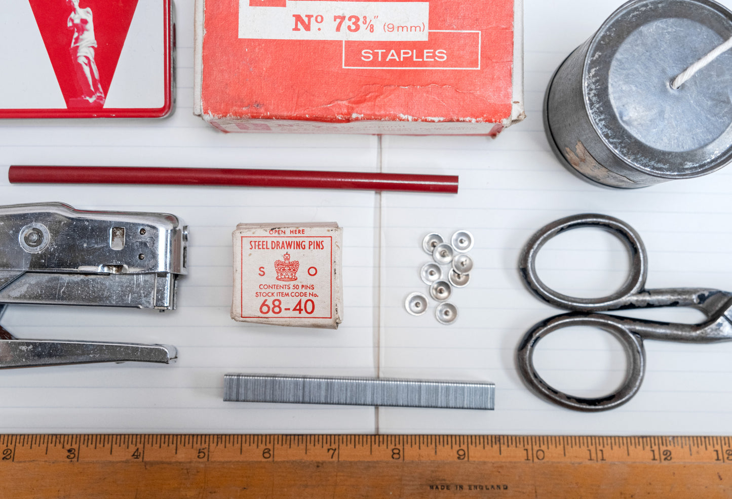 Long Wooden Rulers in Inches