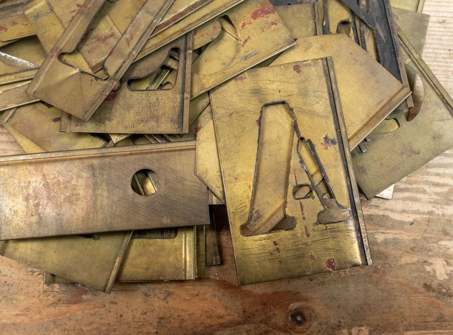 Vintage Brass Stencils
