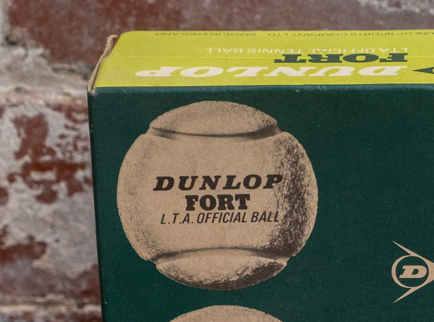 Sealed Box of Dunlop Tennis Balls