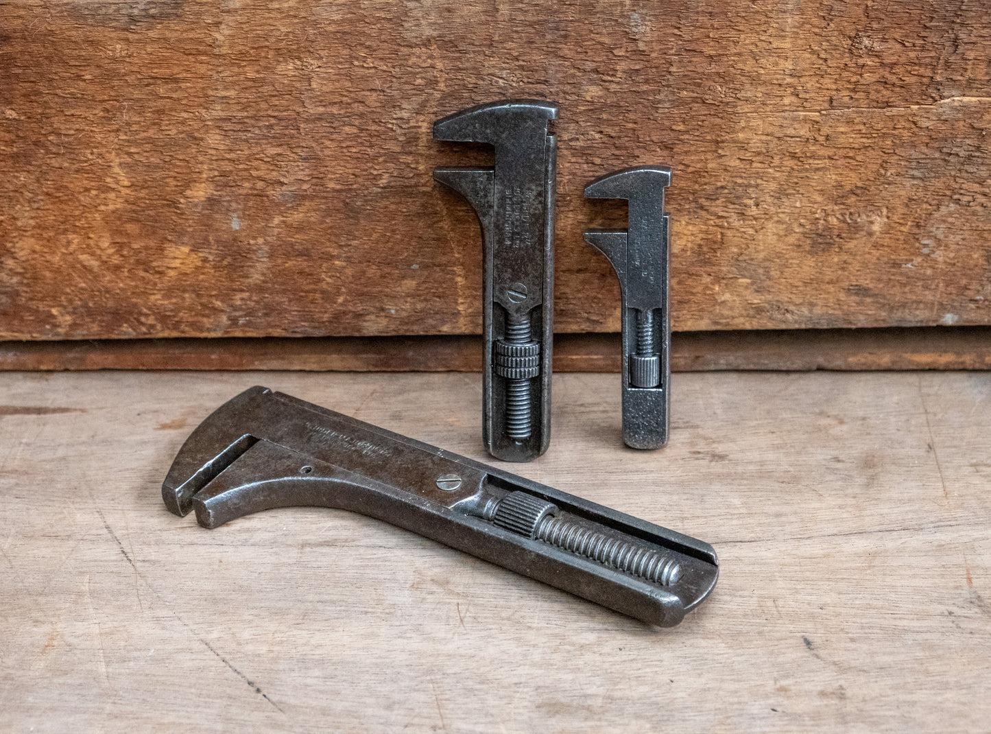 Trio of Vintage Girder Wrenches