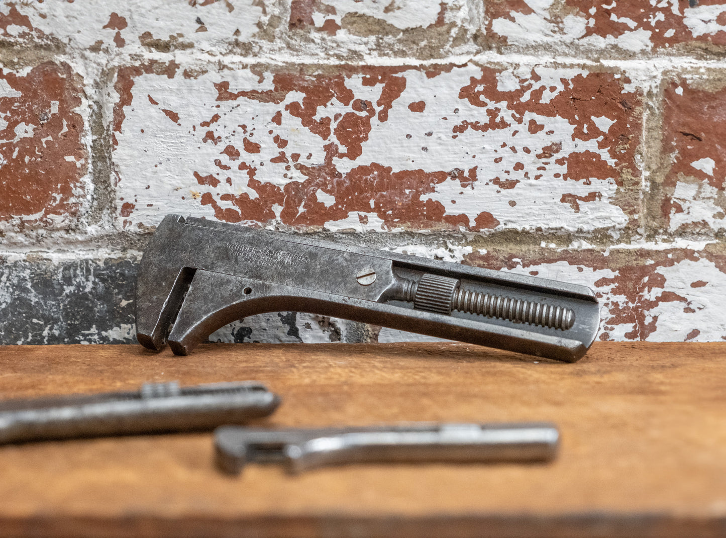 Trio of Vintage Girder Wrenches