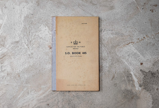 Ruled Notebook - S.O. Book 445
