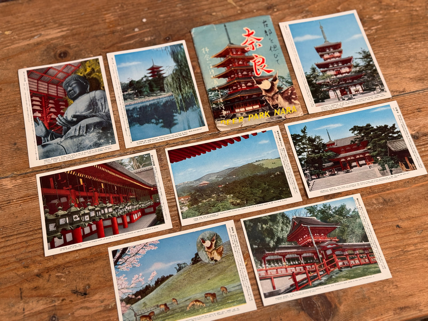Deer Park Nara Postcards