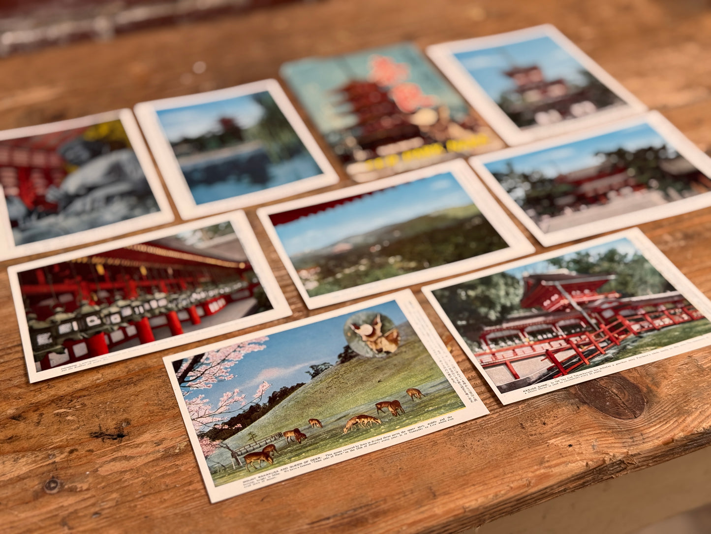 Deer Park Nara Postcards