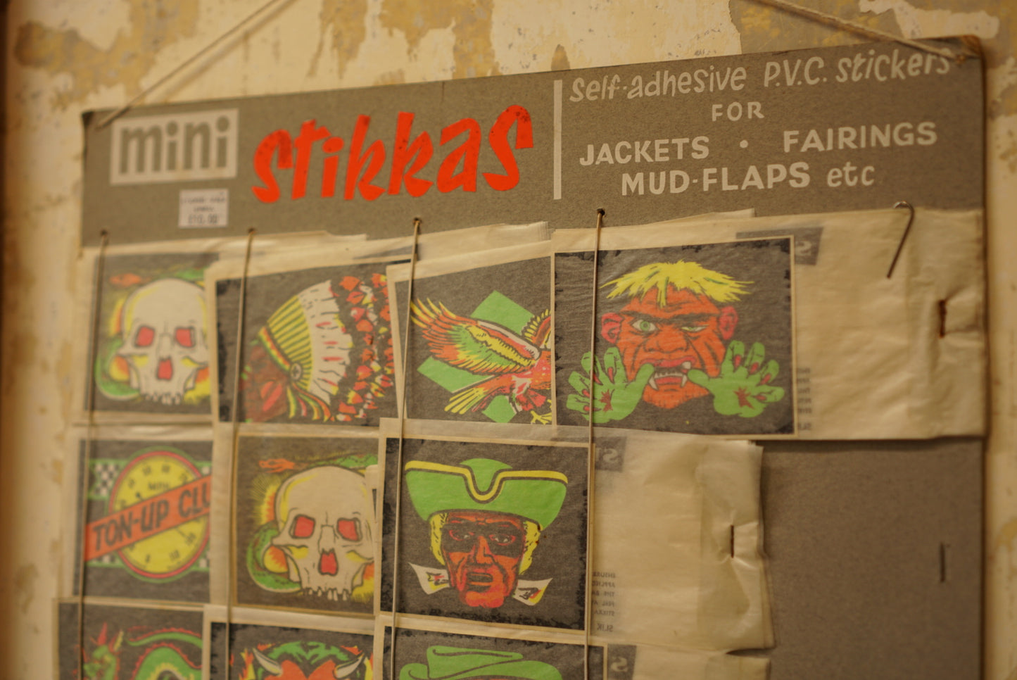 1960's Neon Stickers