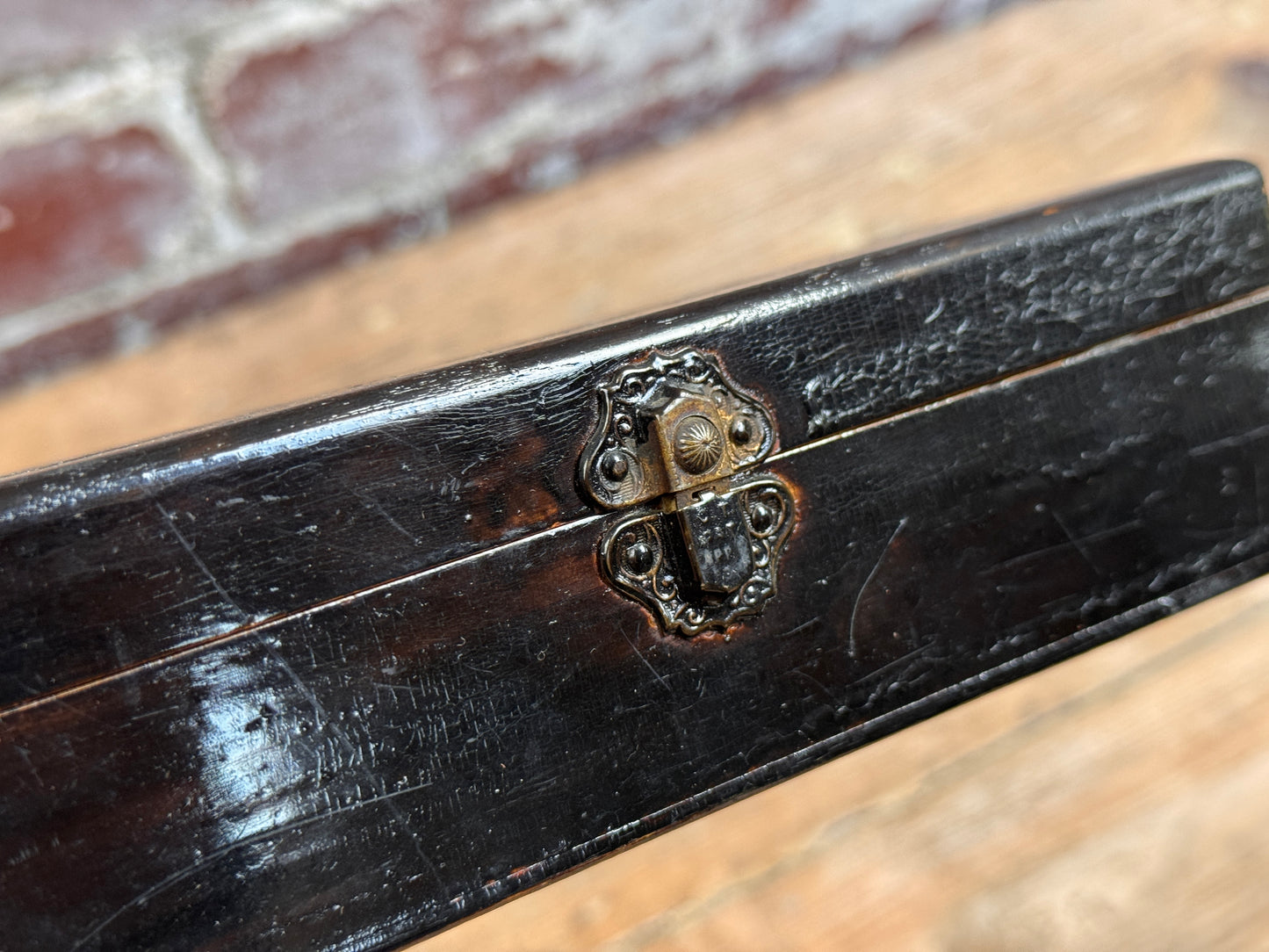 Wooden Syringe Box