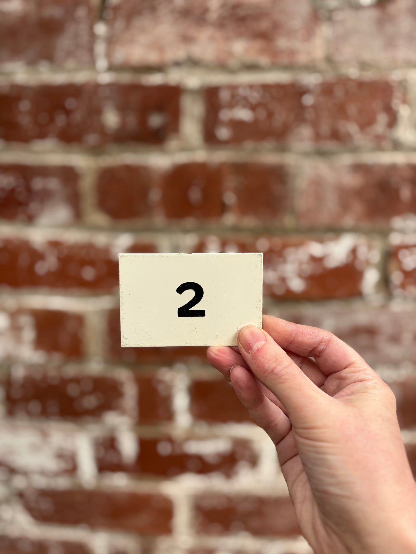 Metal Number Plaques