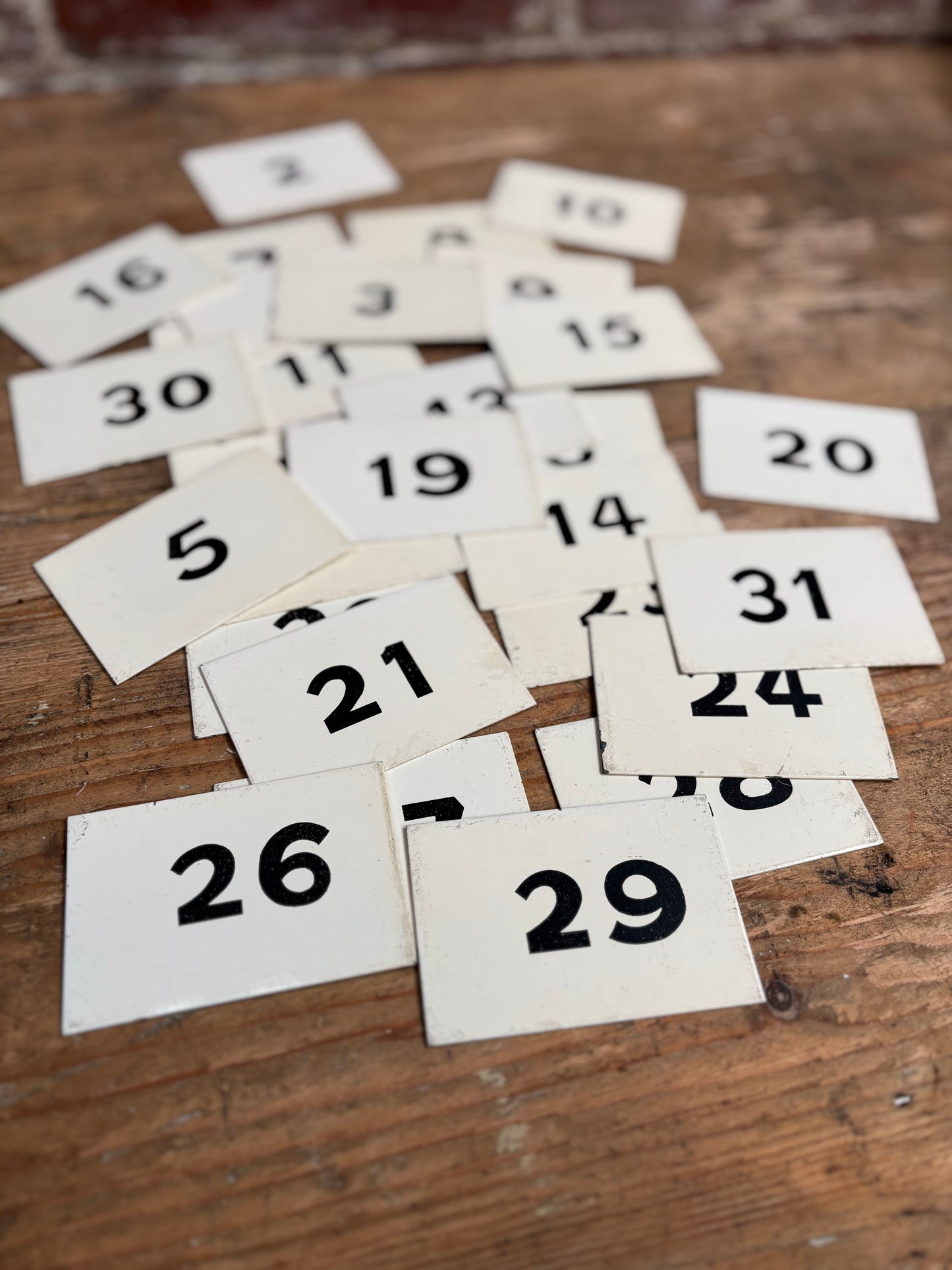 Metal Number Plaques