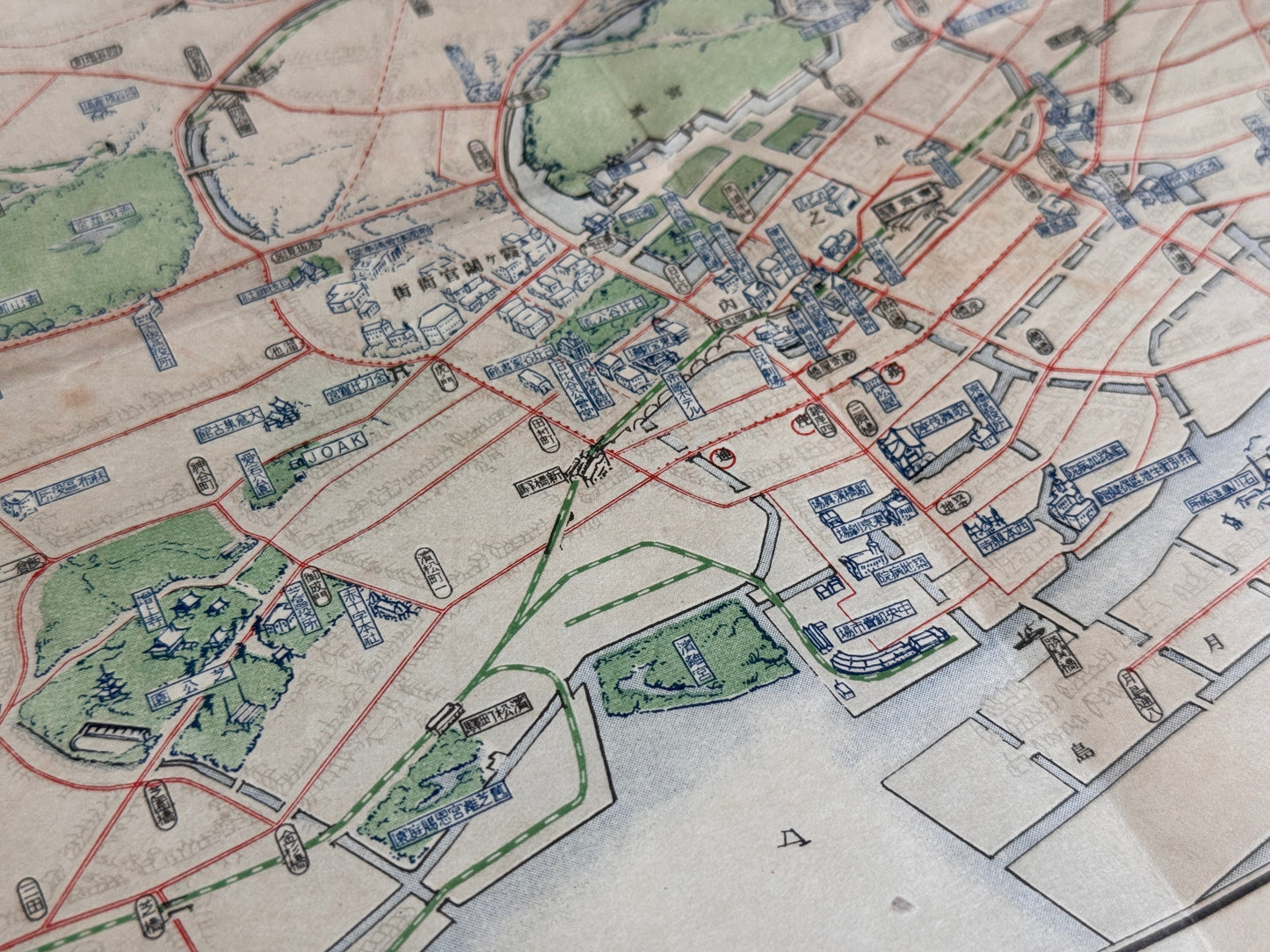 Ancient Edo Map