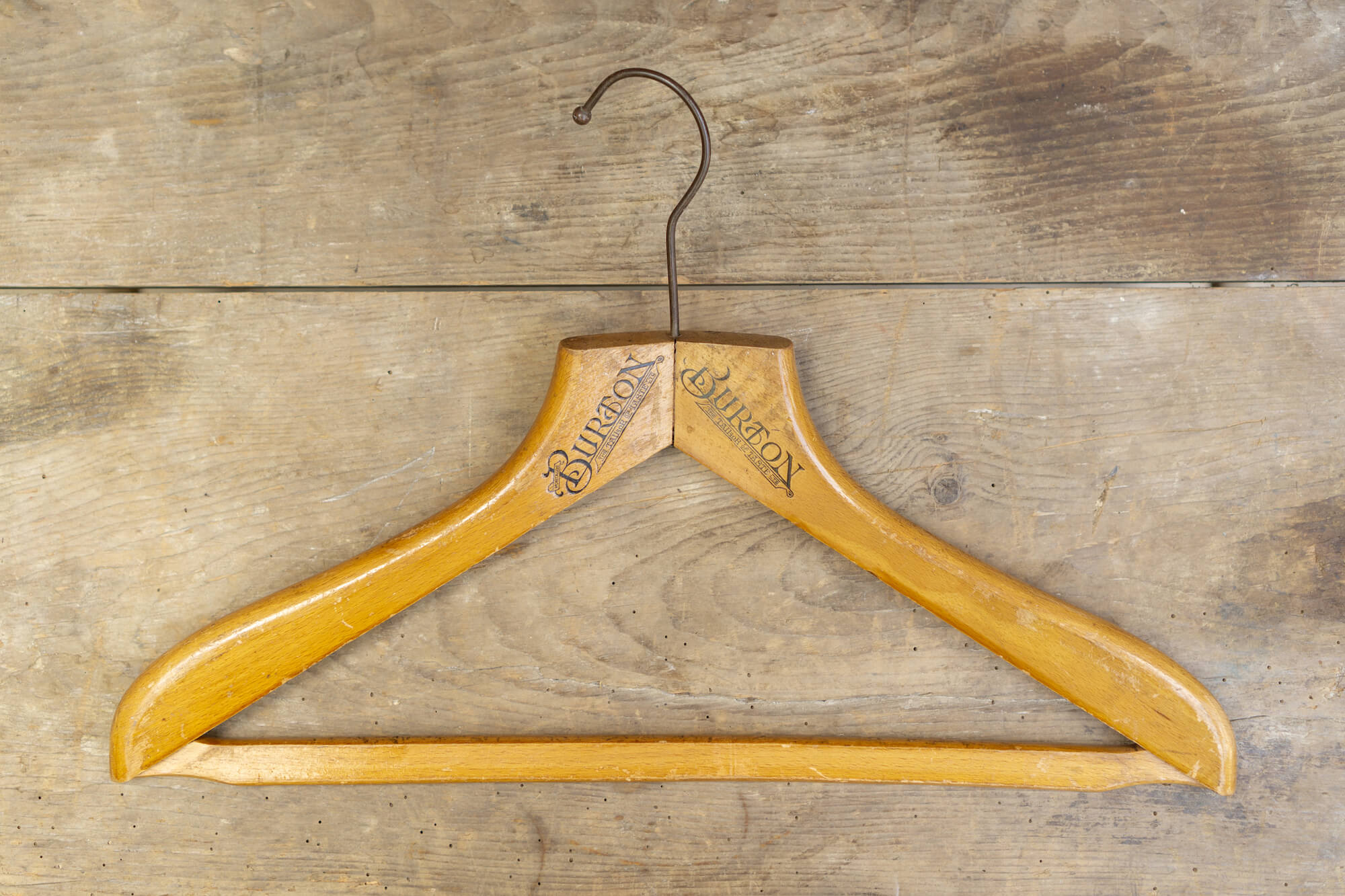 Vintage wooden coat hangers sale