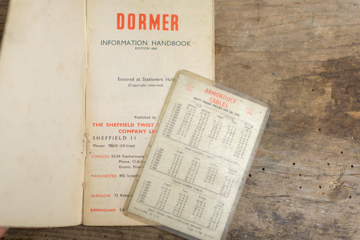 'Dormer Tools' Drill Information Handbook