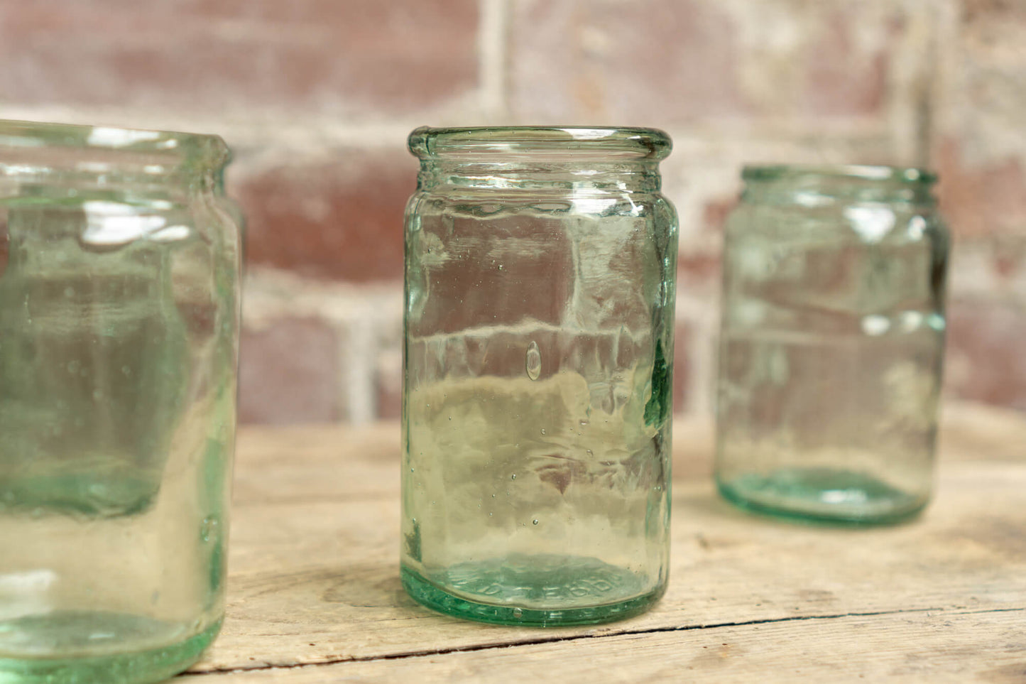 Round Preserve Jars