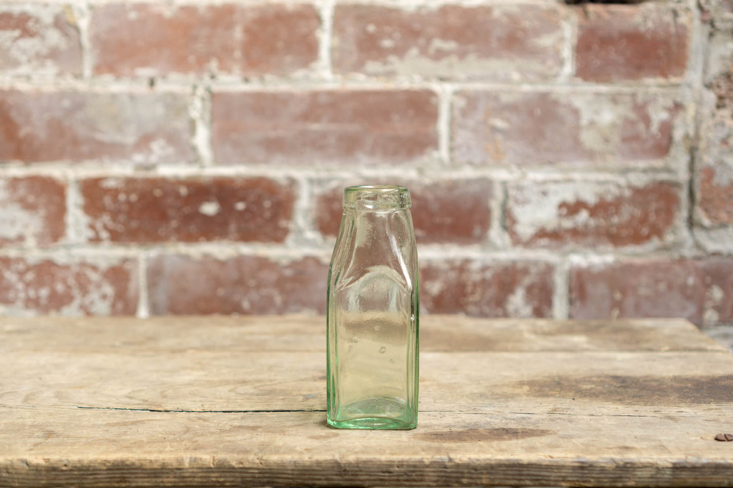 Square Glass Milk Bottles