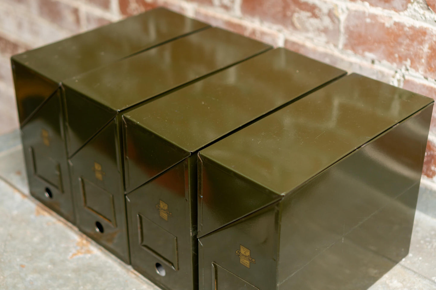 'Garrison' Metal Filing Boxes