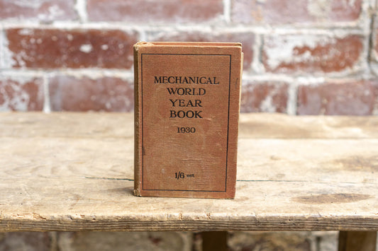 'Mechanical World 1930' Year Book
