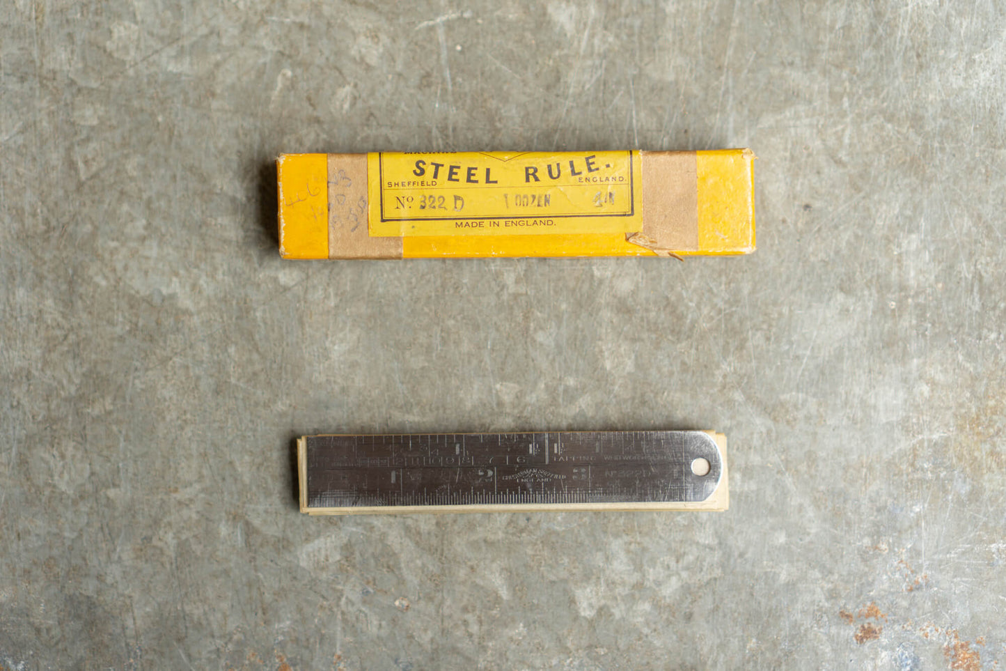 Reclaimed Steel Rules