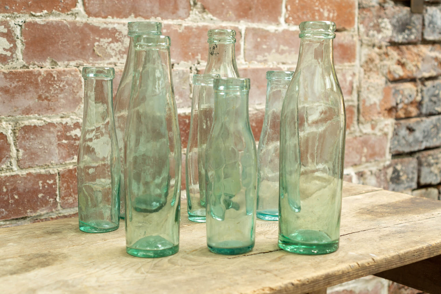Glass Thin Pickle Bottle Vases