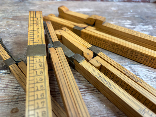 Vintage Wooden Foot Sizer