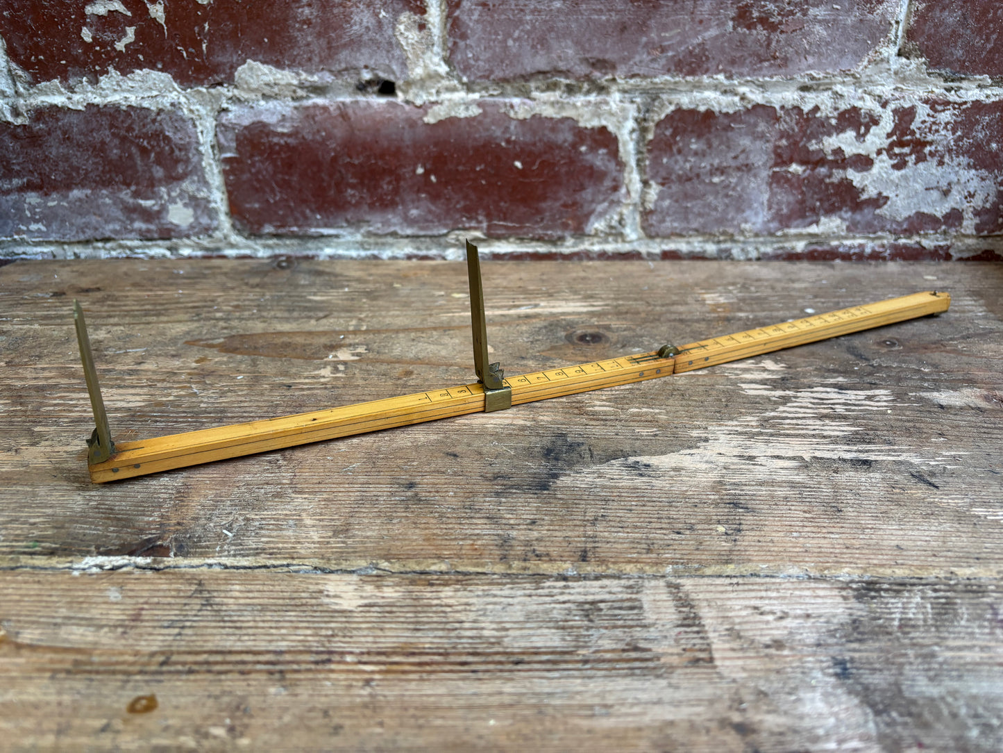 Vintage Wooden Foot Sizer