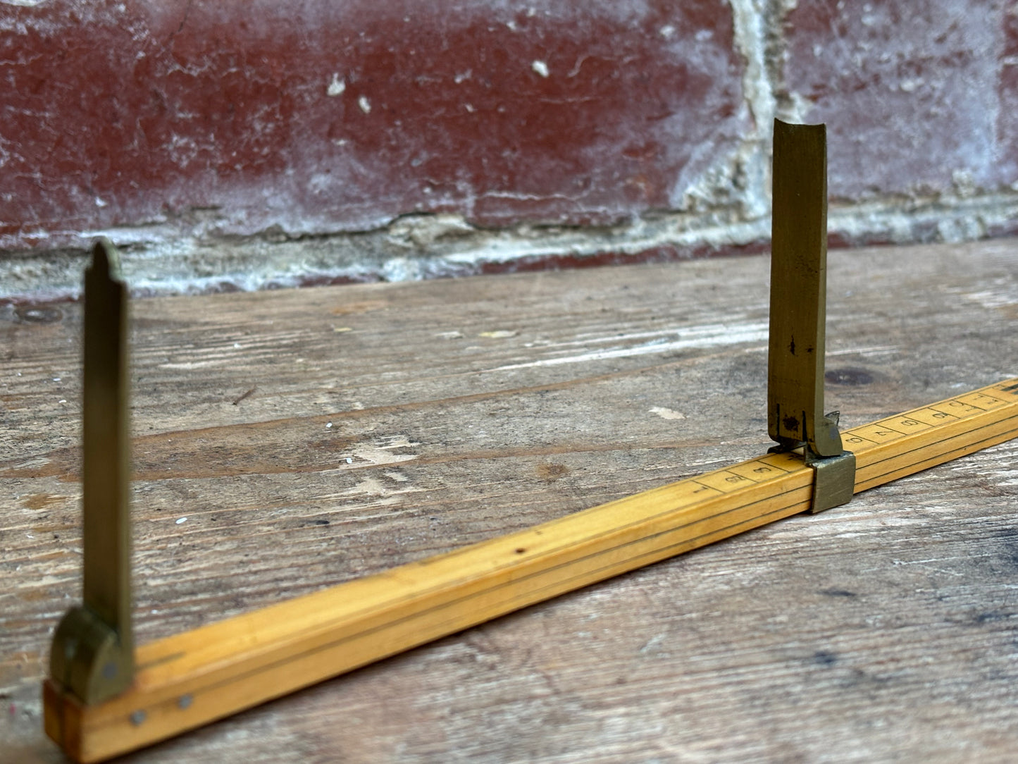 Vintage Wooden Foot Sizer